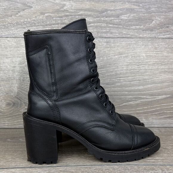 Thursday Boot Company Combat Black Boots Womens Thursday Boot Co